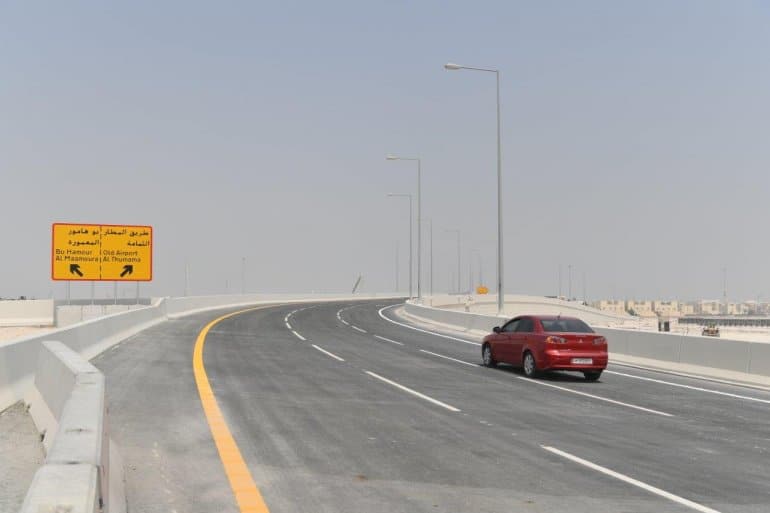 New interchange on F-Ring Road opened partially
