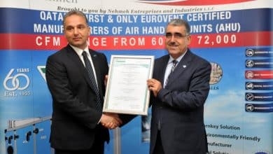Nehmeh first Qatari company to get Eurovent Certification