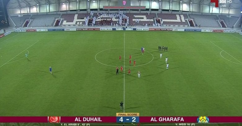 El Arabi double helps Duhail power past Al Gharafa