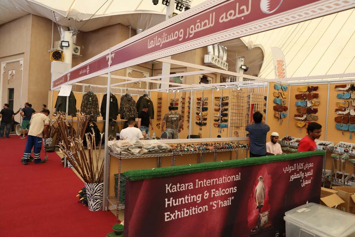 Falcons exhibition at Katara attracts 150 participants