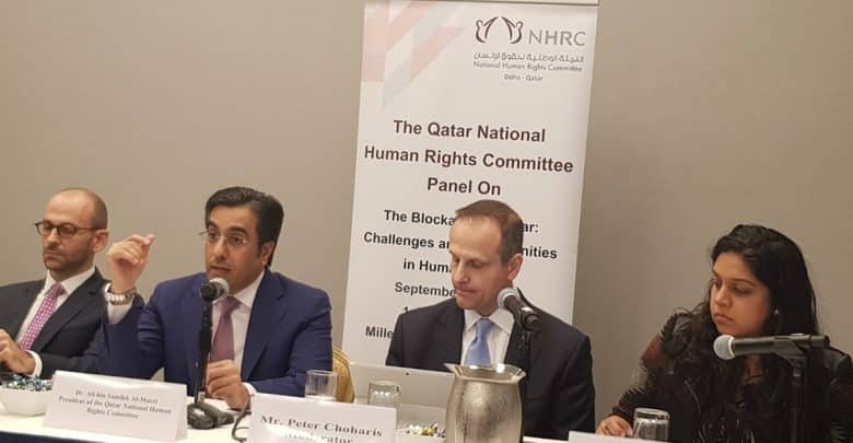Call for pressure on blockading nations to stop rights violations