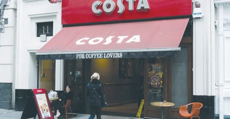 Coca-Cola buys British chain Costa Coffee