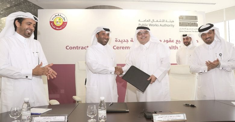 Contracts worth QR1bn awarded for health projects
