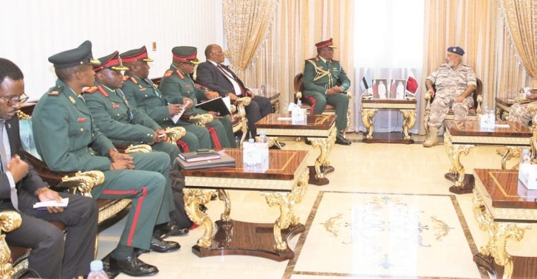 Chief of Staff meets Botswana army chief