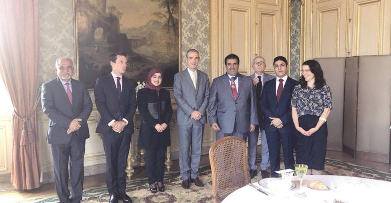 France honours Qatari envoy