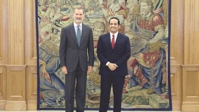 Deputy PM and FM meets King of Spain
