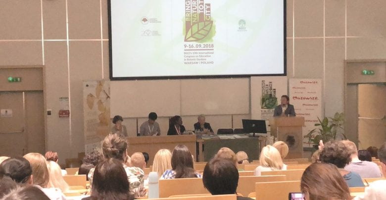 Quranic Botanic Garden showcases initiatives in Warsaw Congress