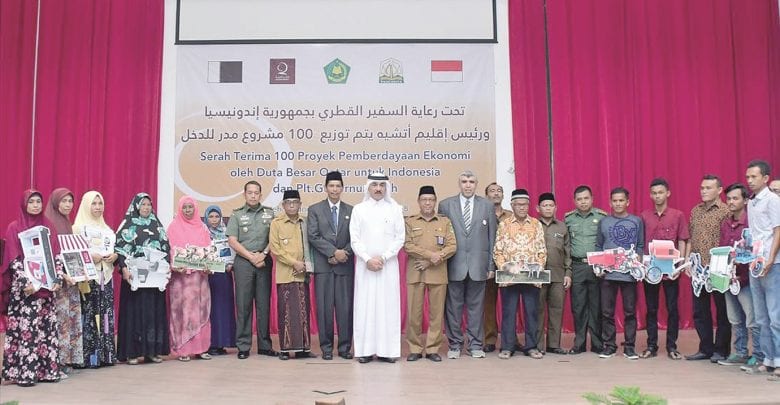 Qatar Charity’s aid projects in Indonesia benefits 8,000 families