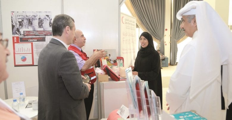 Qatar Red Crescent Society holds diverse activities during fourth Qatar Patient Safety Week