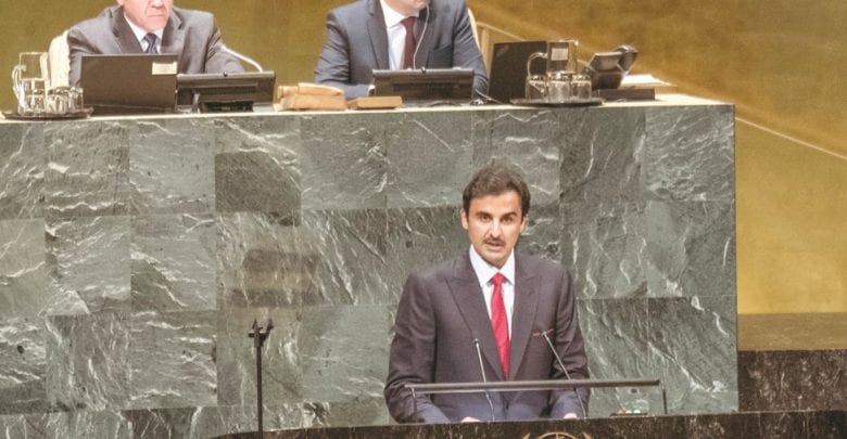 Amir’s UN speech conveyed Qatar’s firm stand: Cabinet