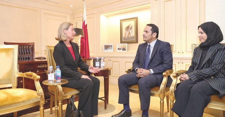 Deputy PM meets EU Foreign Policy chief