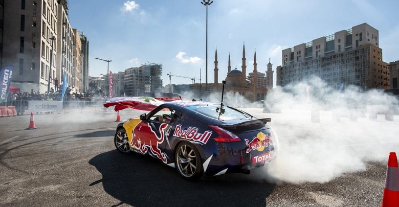 Red Bull Car Park Drift Regional Final weekend in Beirut