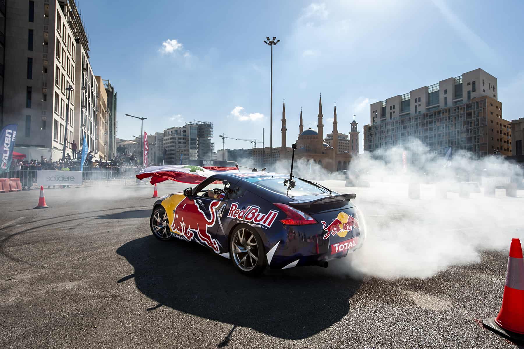 Red Bull Car Park Drift Regional Final weekend in Beirut