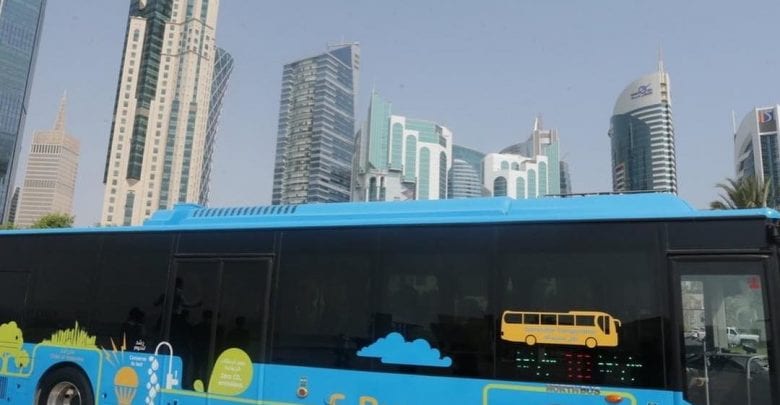 Ministry starts electric bus testing on Qatar roads