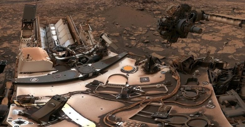 Planetary pic: NASA's Mars rover Curiosity snaps dusty selfie