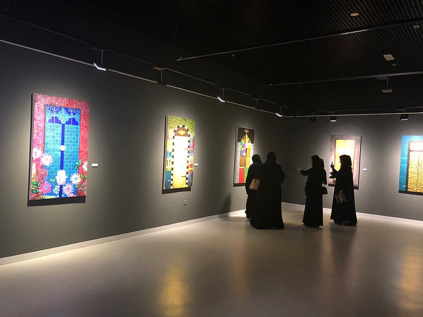 Three art exhibitions open at Katara
