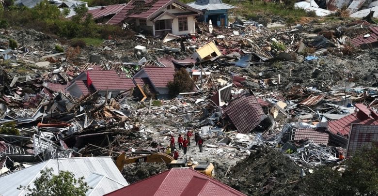 Death toll from earthquake and tsunami in Indonesia nears 2,000
