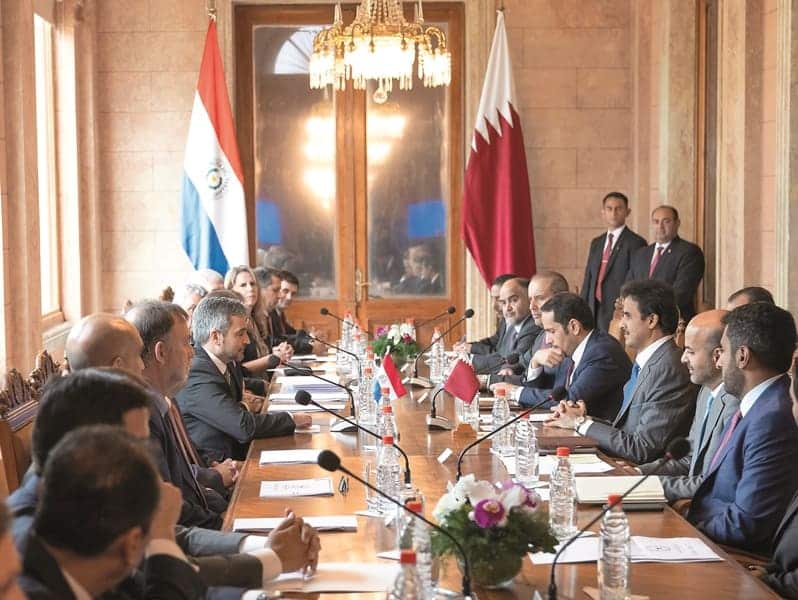 Qatar cements ties with Paraguay