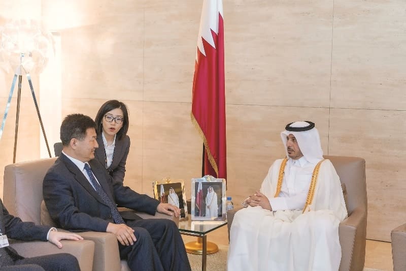 PM talks ties with Ministers and officials attending Milipol Qatar