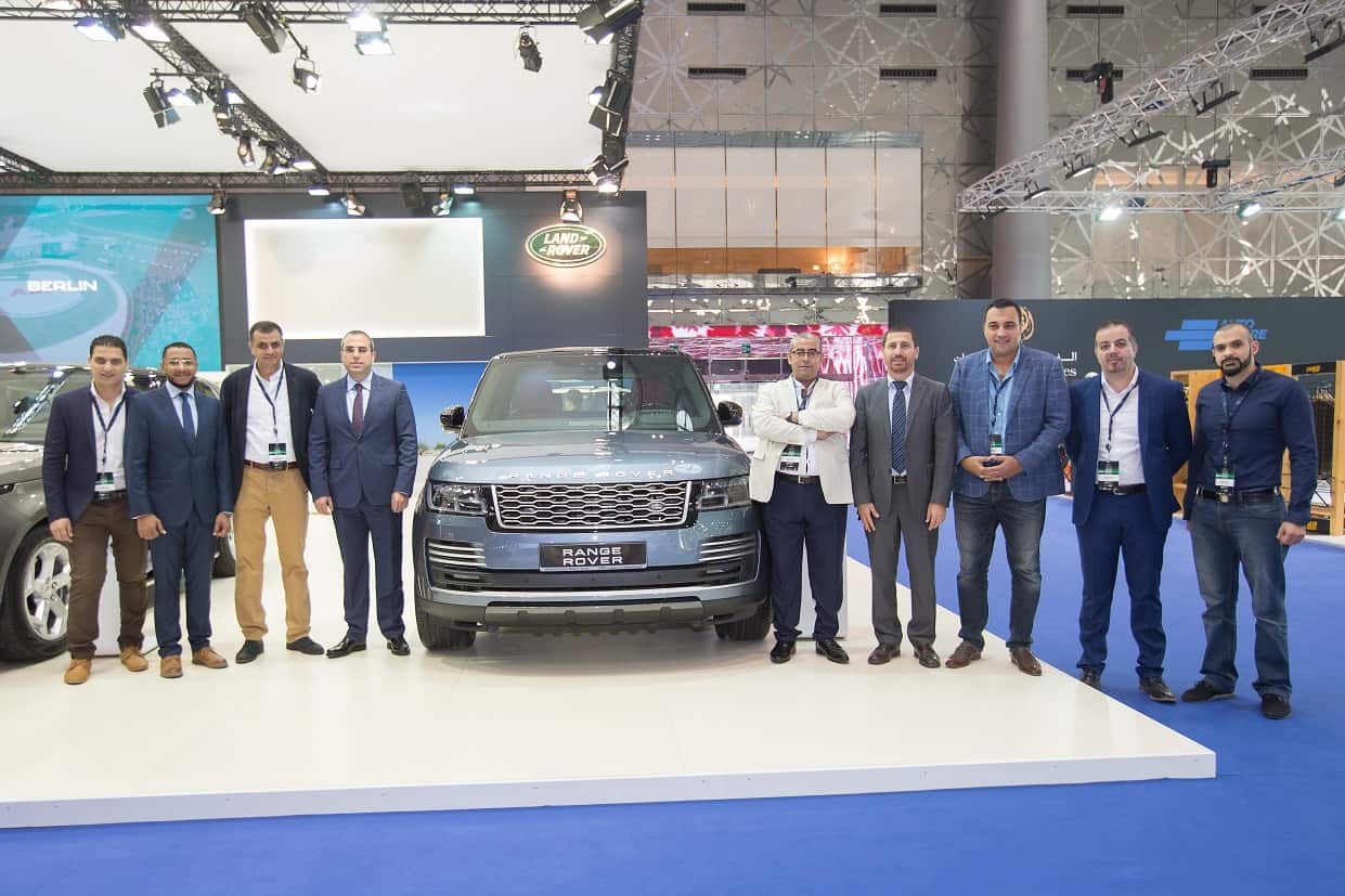 BOTH THE NEW RANGE ROVER AND RANGE ROVER SPORT SHOWCASED AT 2018 QATAR MOTOR SHOW #QMS2018