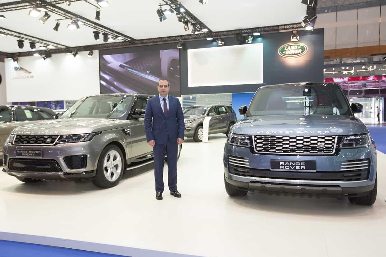 BOTH THE NEW RANGE ROVER AND RANGE ROVER SPORT SHOWCASED AT 2018 QATAR MOTOR SHOW #QMS2018