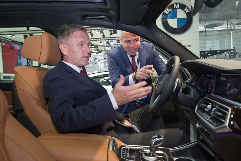 Alfardan Automobiles BMW stand press release at Qatar Motor Show 2018