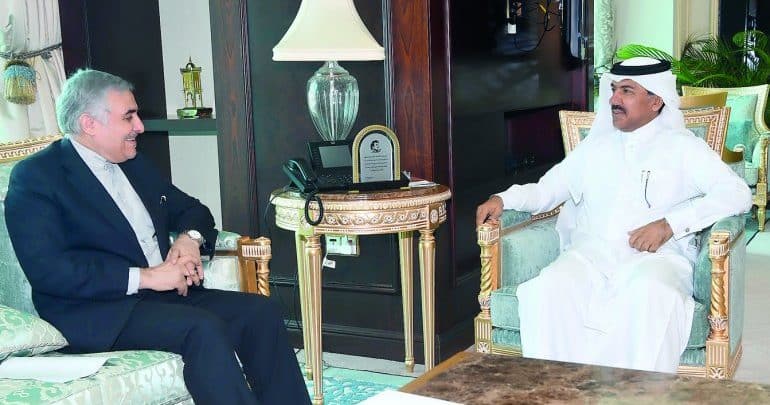 Deputy PM receives message from Iran Foreign Minister