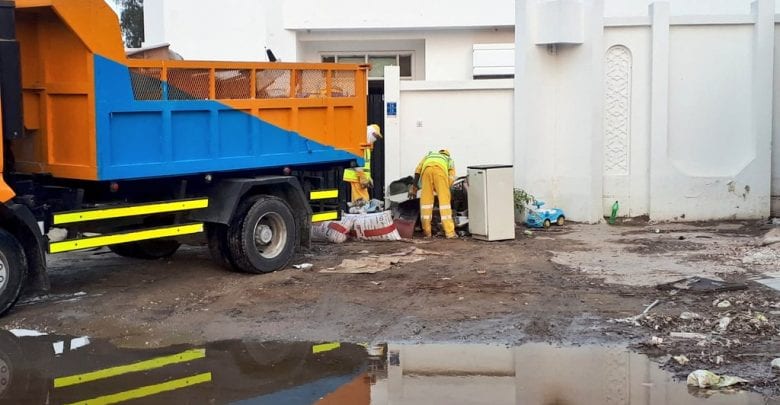 General cleaning teams intensify their efforts to clean up the streets