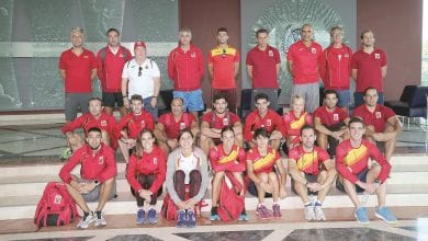 Spanish athletics team trains at Aspire Academy