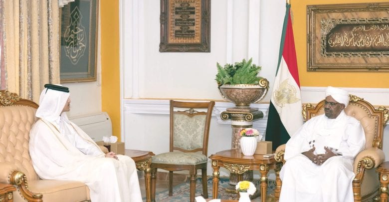 Amir offers condolences on death of former Sudan president