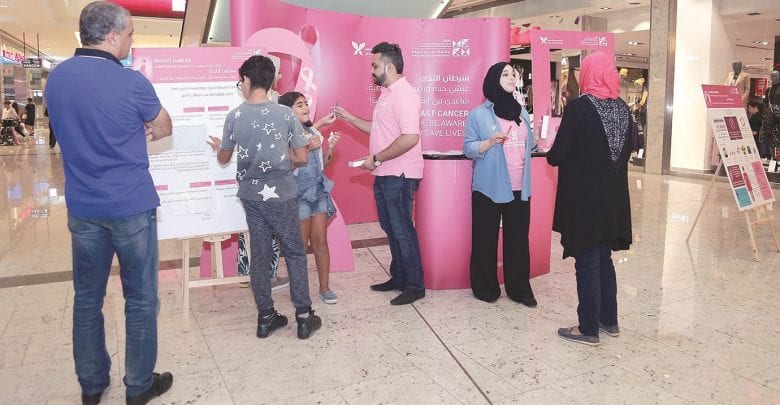 QBRI raises breast cancer awareness