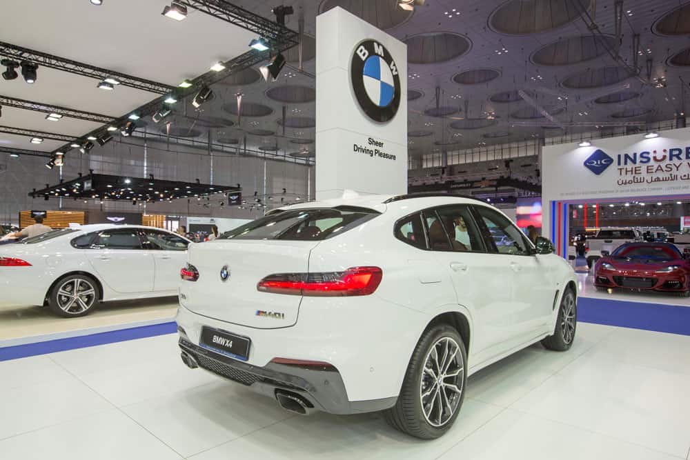 Alfardan Automobiles BMW stand press release at Qatar Motor Show 2018