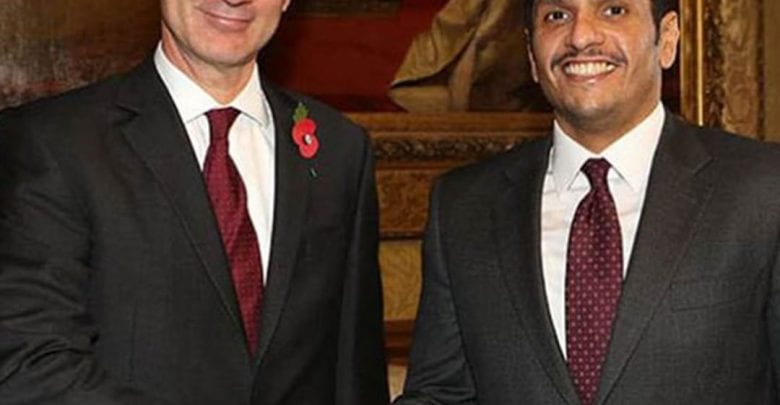 Qatar and UK discuss boosting bilateral ties