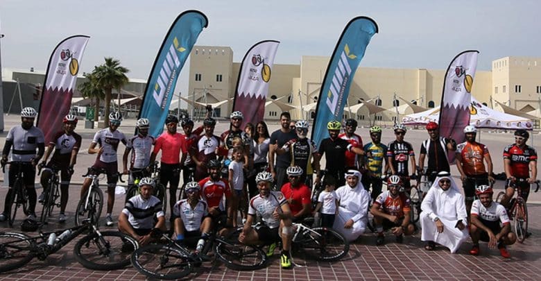 Cycling buffs cross finish line on 511-km Qatar ride
