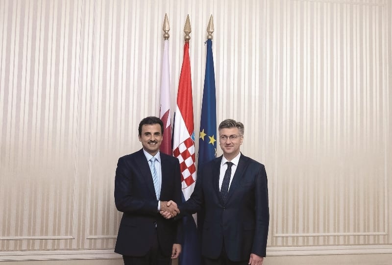 Qatar, Croatia sign several pacts