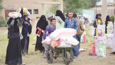 Qatar Charity provides food to 26,000 displaced Yemenis