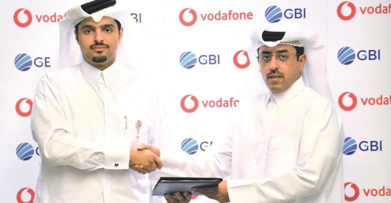 GBI and Vodafone Qatar sign agreement
