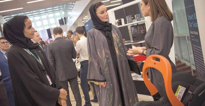 Sheikha Moza attends Stars of Science’s 10th anniversary