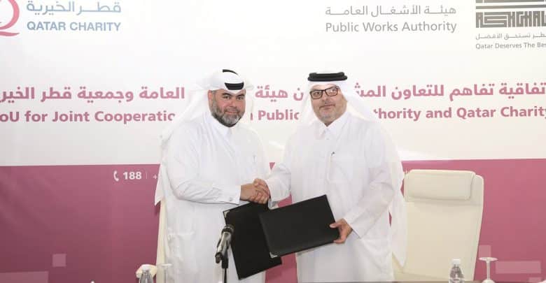 Ashghal, Qatar Charity sign MoU for joint cooperation