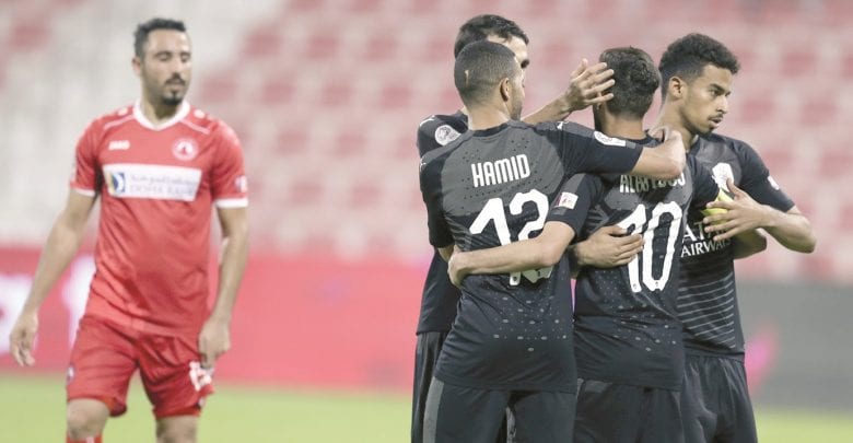Al Sadd thrashed Al Arabi 3-0