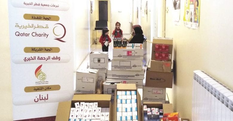 Qatar Charity provides winter supplies to Syrian refugees