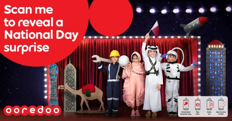 Ooredoo announces updated free data offer for National Day