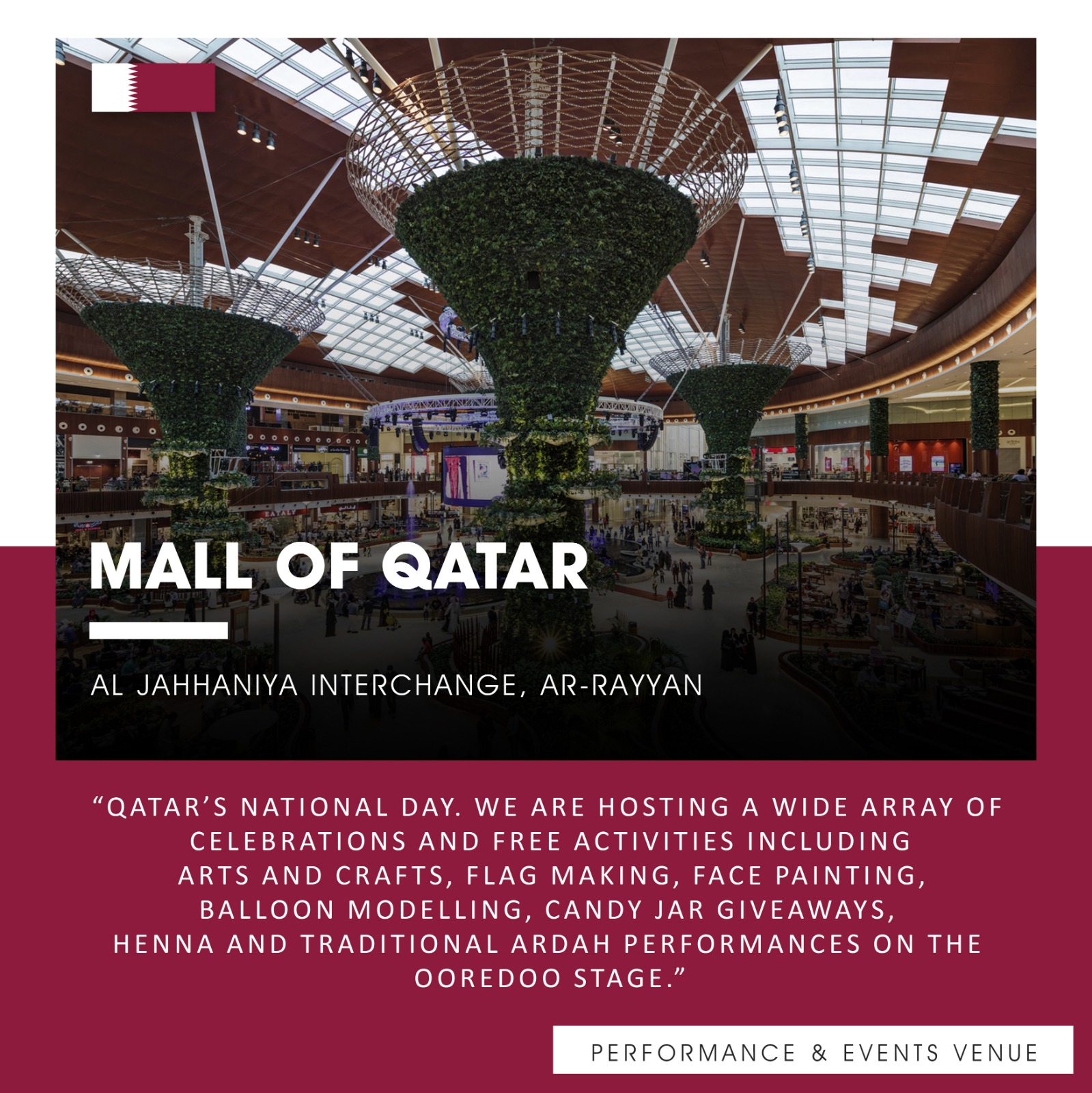 Qatar national day -events & performance