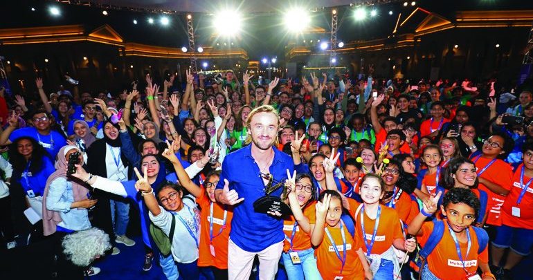 Harry Potter star in Ajyal to inspire the youth