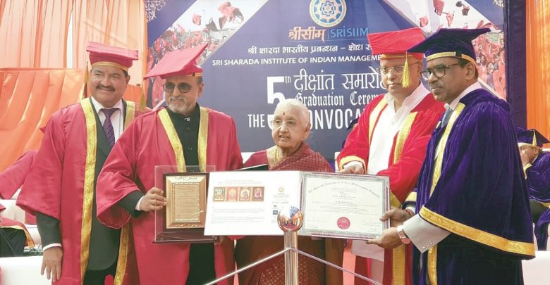India’s Research Foundation confers doctorate degree on Dr. R Seetharaman