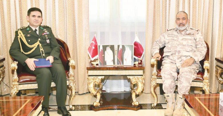 Chief of Staff meets military attaches of Turkey and Somalia