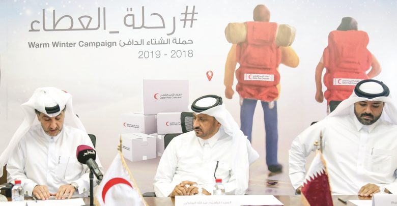 QRCS launches QR14m Warm Winter campaign for the needy