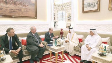 Speaker of Shura Council meets French Parliamentarians