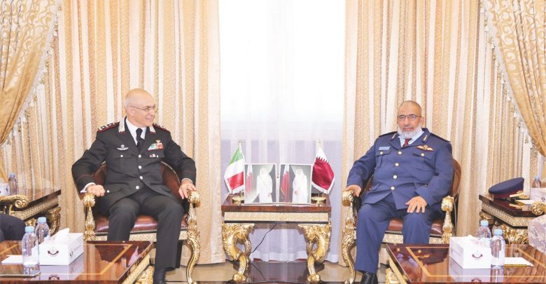 Qatar and Italy review military relations