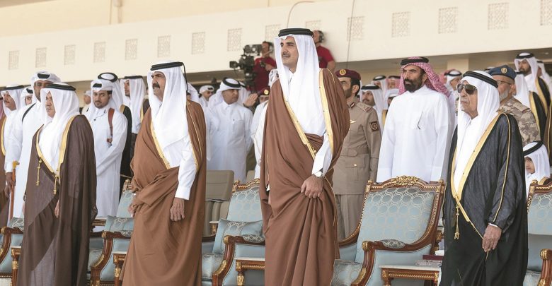 Amir, Father Amir attend National Day Parade